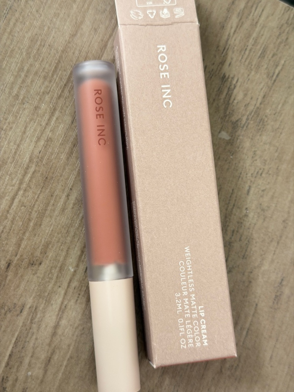 Rose Inc Weightless Matte Lip Cream - Warm Terracotta Pink